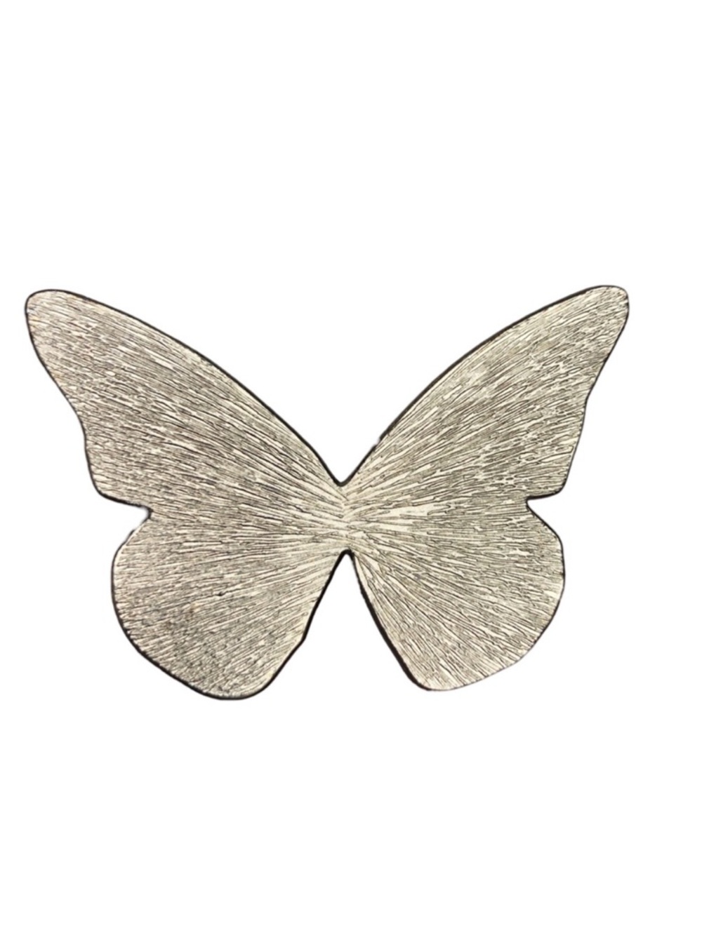 Neiman Marcus | Textured Matte Gold Butterfly Clip On Ornament Scarf Clip